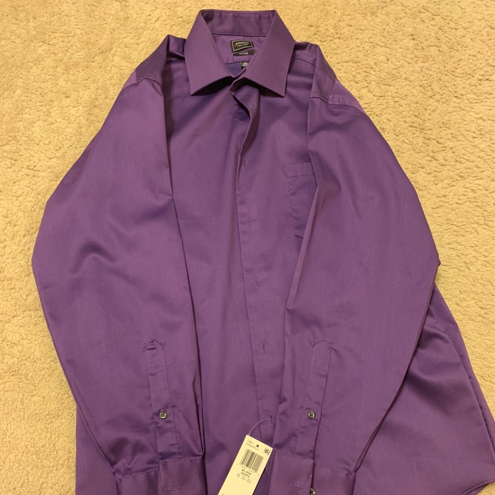 NWT Purple Dress Shirt